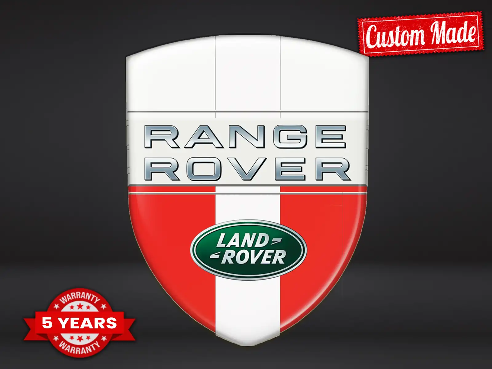 Land Rover Kuppelaufkleber Feinkorn Premium Max Robust